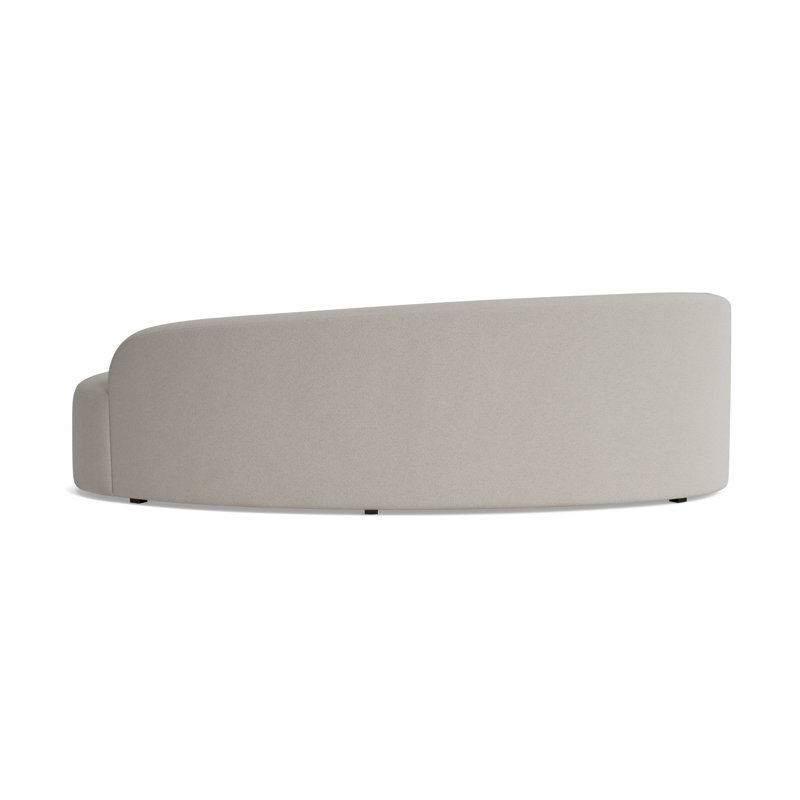 Sofia Left Arm Sofa, Performance Boucle - Dove Gray
