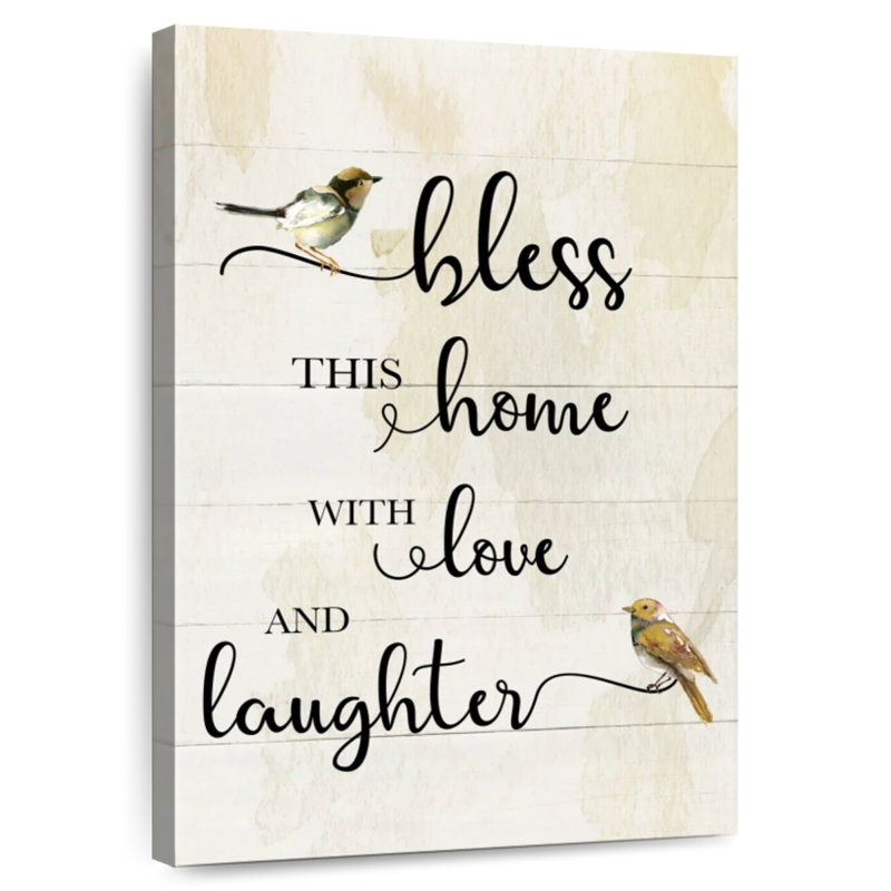 Plaque murale Kema Bless This Home, H 48 po x l 32 po
