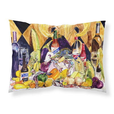  Sauce cristal chaude avec fleur de lys et taie d'oreiller