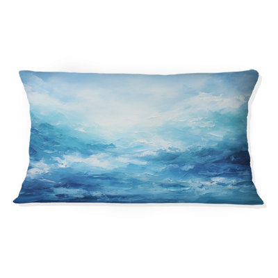 Coussin Blue Infinity Of The Ocean II