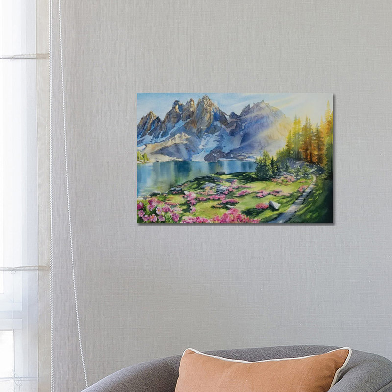 Trail To Kearsarge Lakes by Andrea Fairservice - Gallery-Wrapped Canvas Giclée on Canvas, Wrapped Canvas