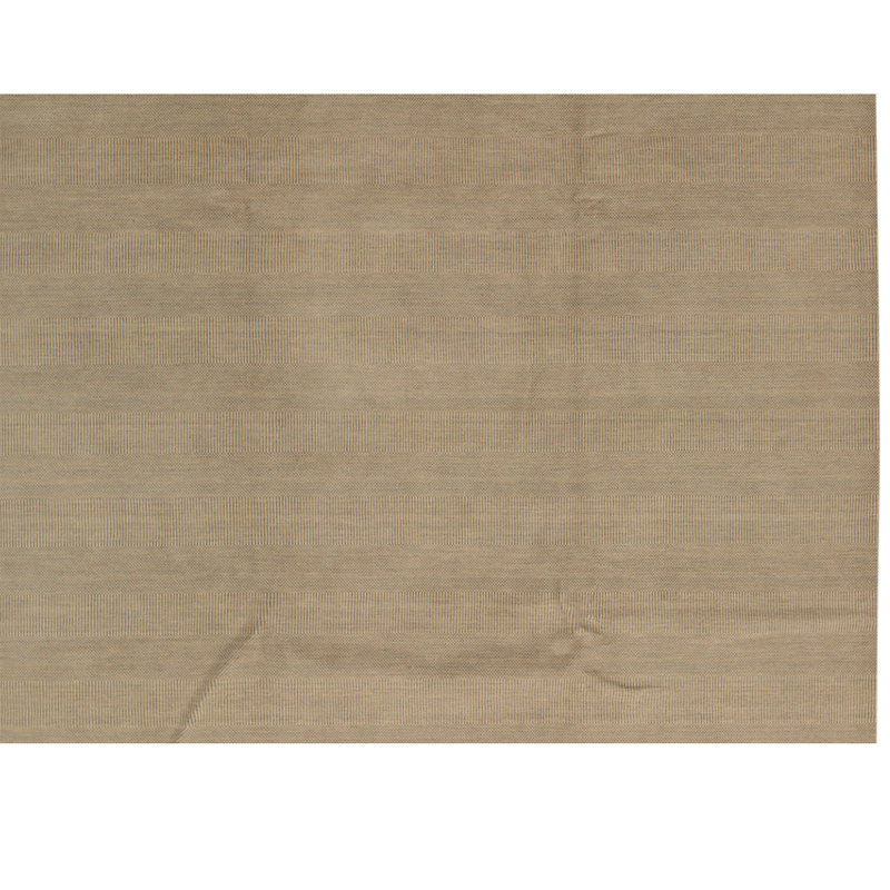 Tapis brun noué à la main de haute qualité