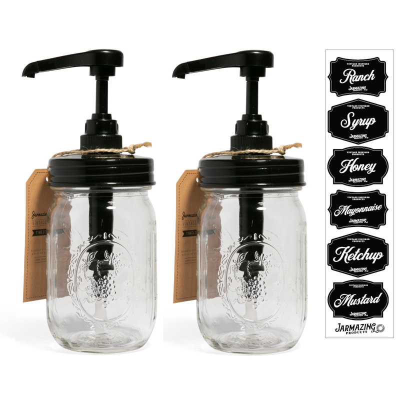 Jarmazing Products Plastic Condiment Dispenser & Holder Buffet Accessory