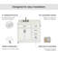 Meuble-lavabo simple en bois massif Tidworth de 42 po avec plateau en marbre de Carrare de 1,5 po-1285786075-1319906781-1319906780