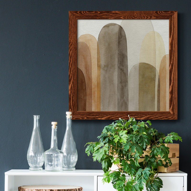 «Desert Watercolor Arches I», toile encadrée de qualité supérieure - prête à être accrochée, H 35,5 po x l 35,5 po x P 1,5 po
