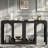 Berniece Modular Console Table with Rectangular Exterior and Curved Interior Design-136314606