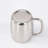 Double-Layer Stainless Steel Insulated Beer Mug with Handle