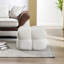 Robertas 53.1cm Wide Tufted Square Cube Ottoman-901834893