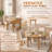 Round Dining Table With 2 Drop Leaf-343519233