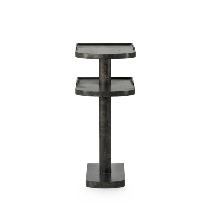 Casey Side Table, Arabica Burl