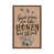Brown Framed Canvas