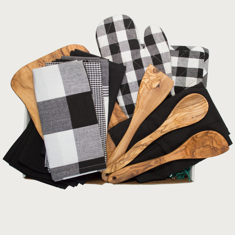Checkered Kitchen Towel Linen Set