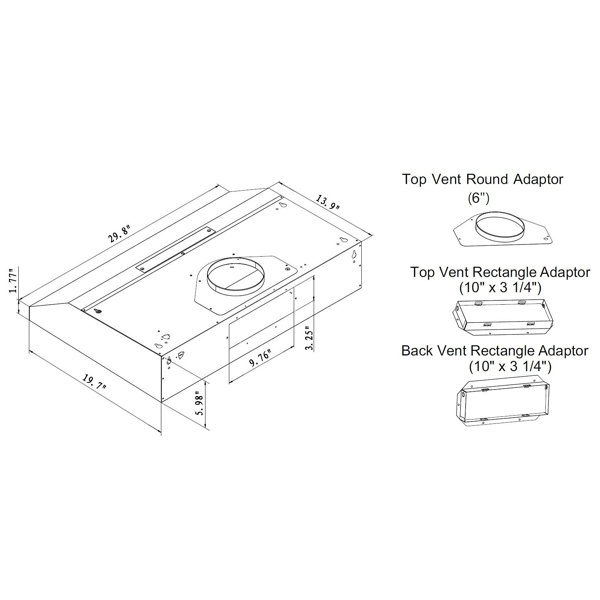 Dimensions du produit