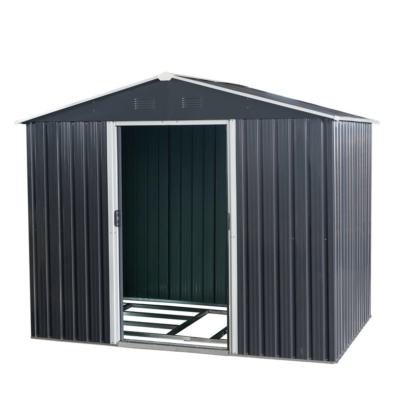 8ft x 6ft Outdoor Metal Storage Shed