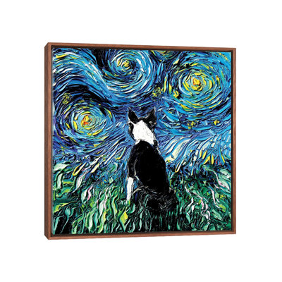" Boston Terrier Night " by Aja Trier