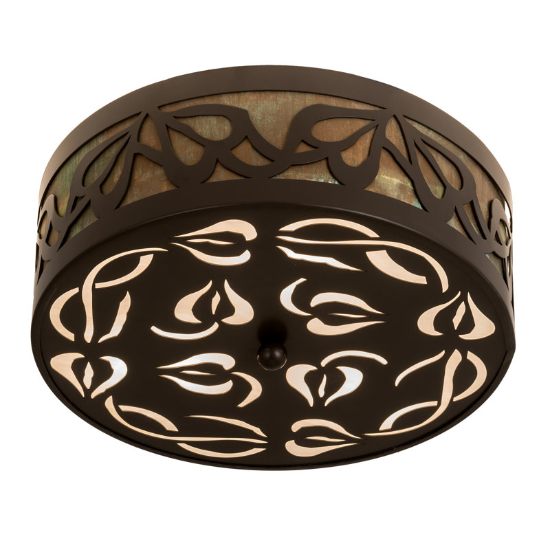 Rustic Lodge 3 - Light Flush Mount