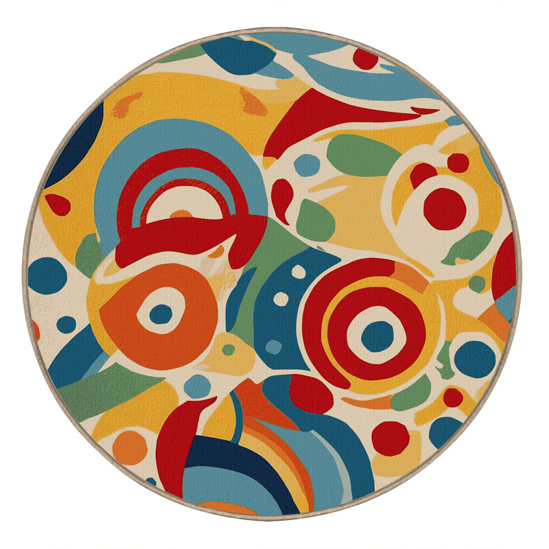 Bouncy Spark Rug, Round 3'