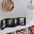 4X6in 5 Folding Picture Frame - Christmas Collage Photo Frame For Desk, Foldable Hinged Photo Frame With 5 Opening, Tabletop Multiple Family Picture Frame For Christmas Birthday Gifts