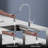 Single-Handle Pull-Down Sprayer Kitchen Faucet in Chrome