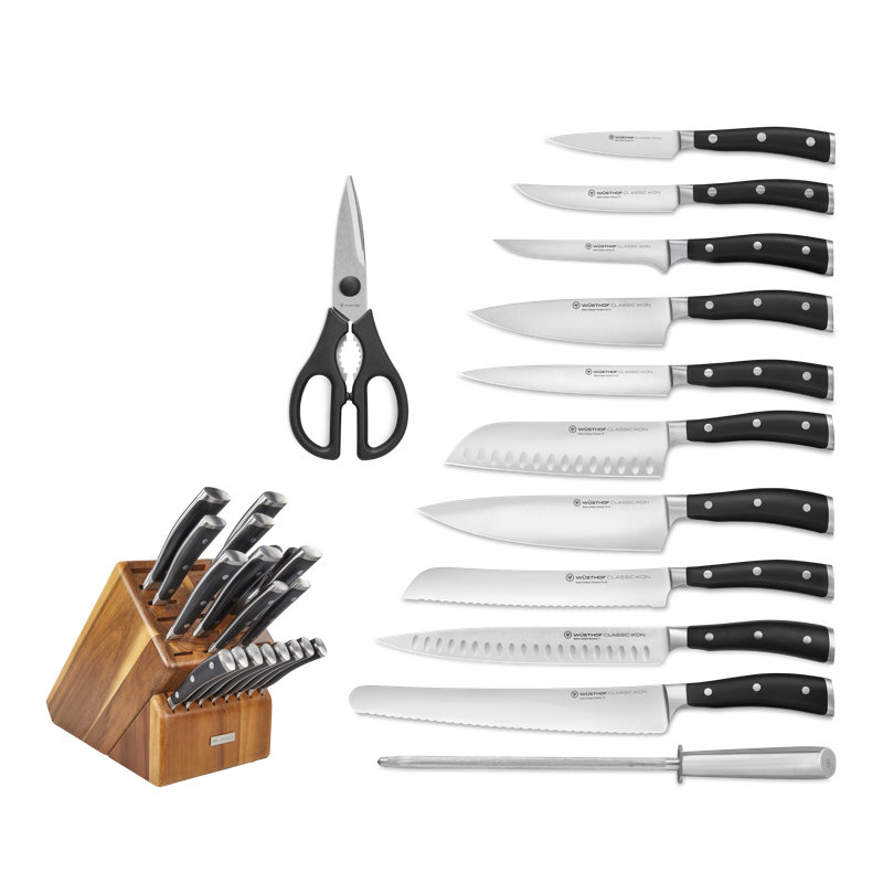 WÜSTHOF Classic Ikon 20-Piece Knife Block Set