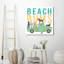 «Beach Bums Truck I carré», impression-25391083-25391076