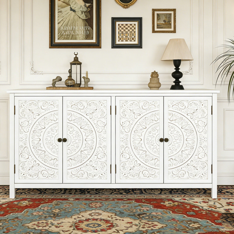 Armoire d'appoint 60 "avec 4 portes 60"