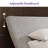 Low Profile Sleigh Bed with Ergonomic Adjustable Headboard-56629219