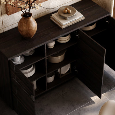 American-style retro light luxury sideboard