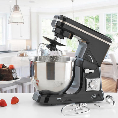 Symple Stuff 6 Speed 5L Splash Guard Stand Mixer
