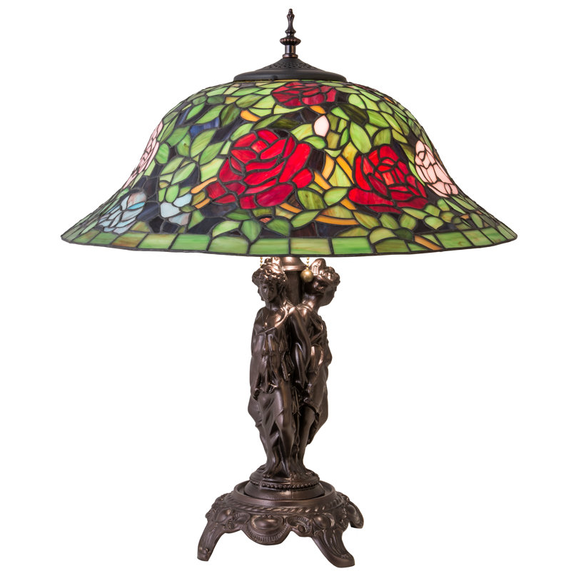 Meyda Tiffany & Stained Glass Table Lamp