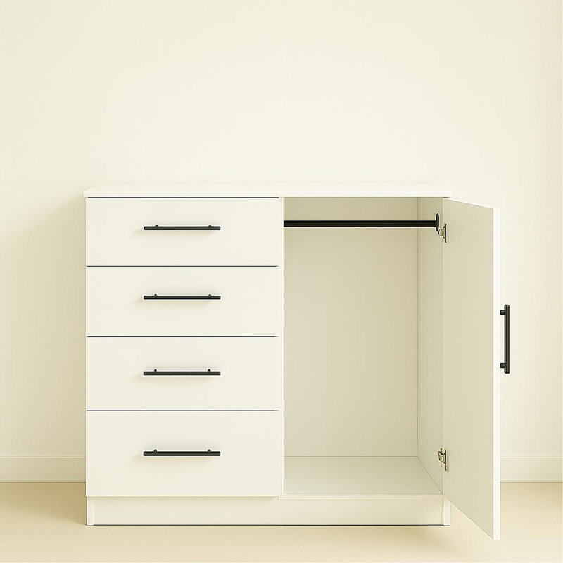 Commode pour homme, Blanc
