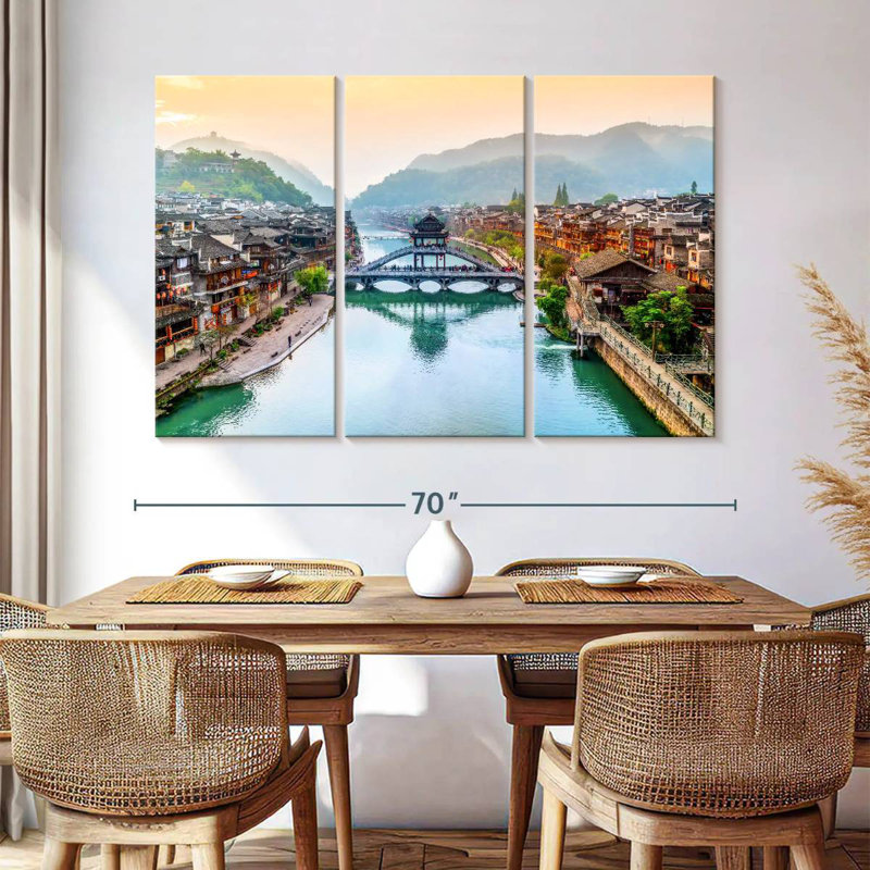 Lilie Fenghuang Bridge, H 32 po x l 50 po