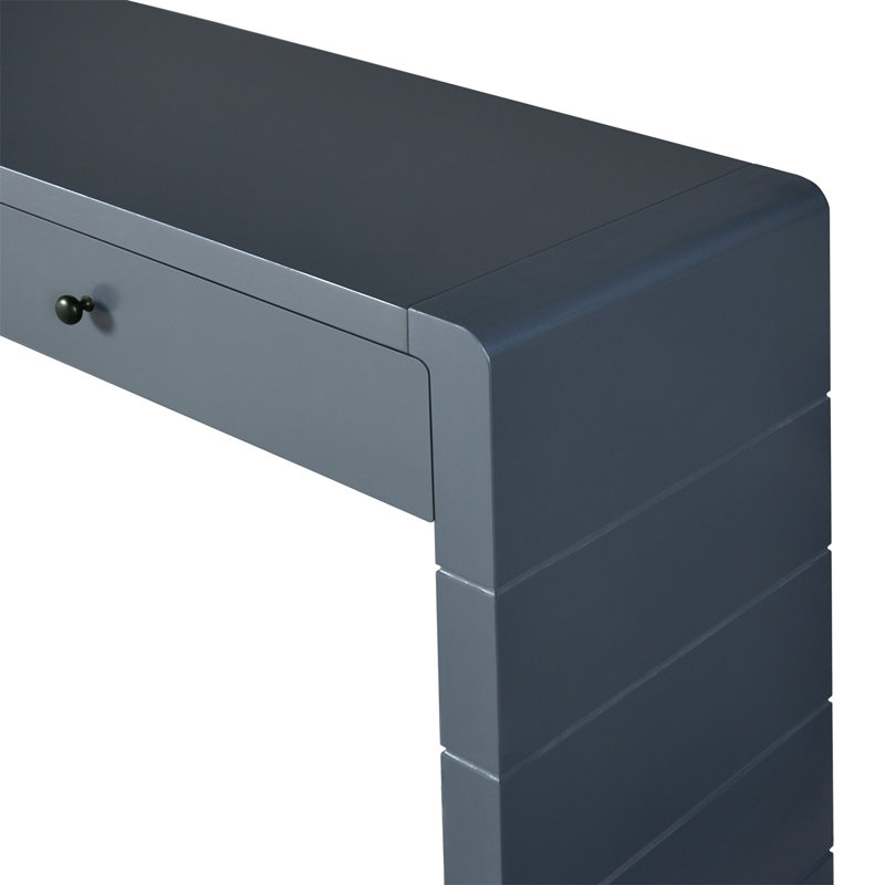 Modern Minimalist Console Table,Entryway table, Navy Duplicate