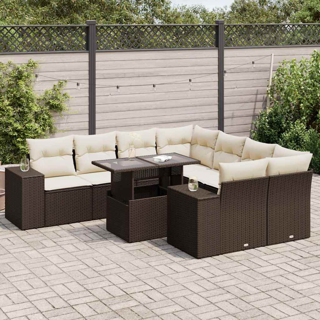 Gartensofa Braniyah mit Kissen