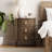 Elegant 3-Drawer Nightstand With Gold Leaf Handles-1019778030