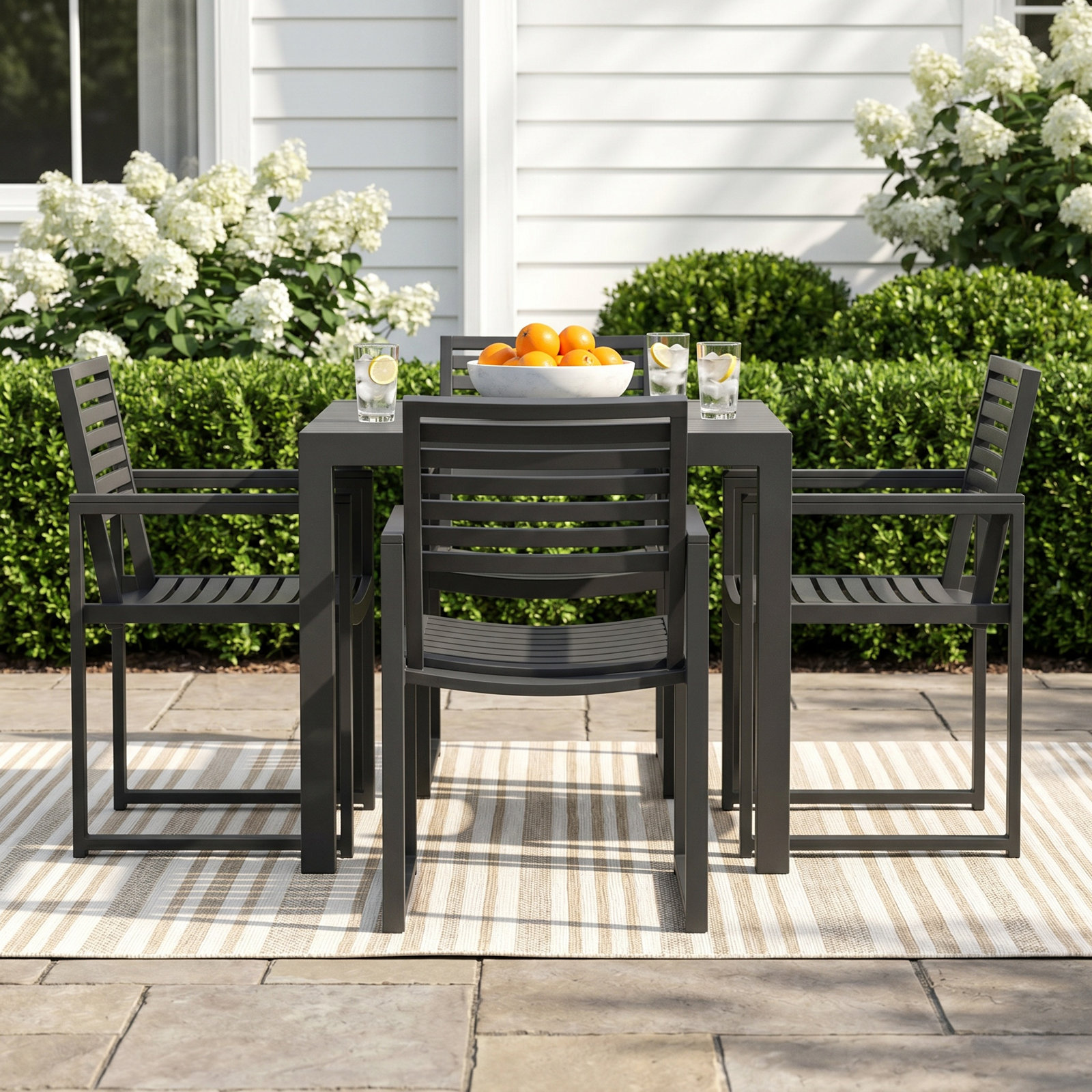 Townsend Square 4-Person Outdoor Dining Set