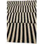 Tapis noir et blanc Ousley