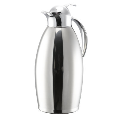 Desserte à bouton-poussoir en acier inoxydable