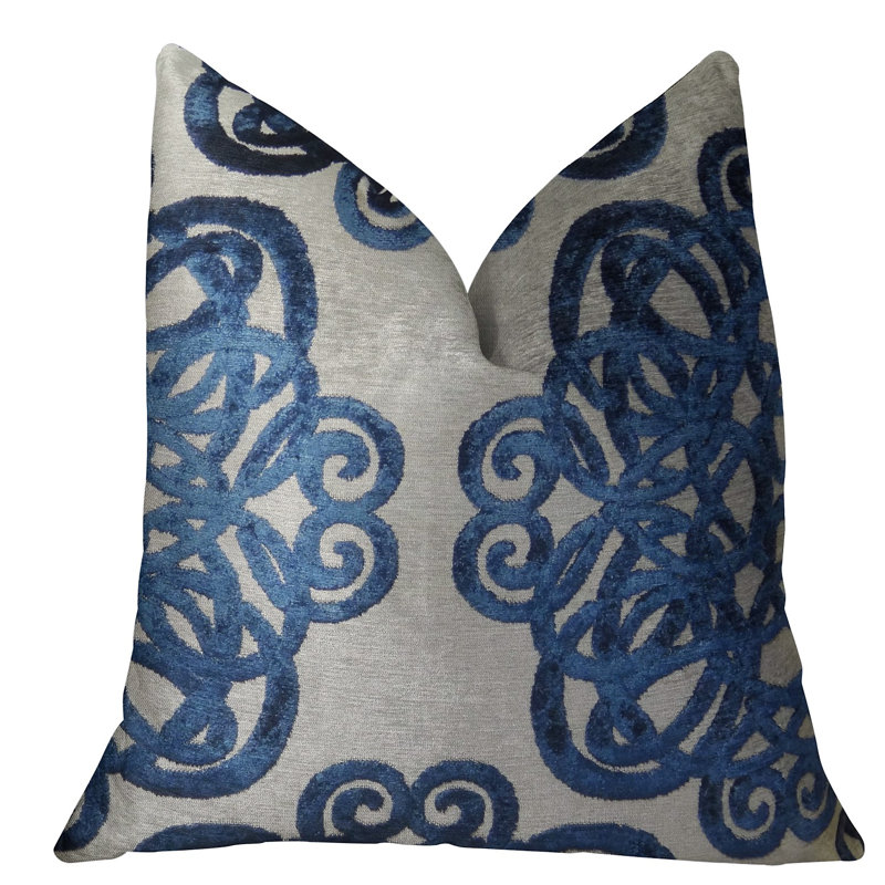 Serendepity Abstract Reversible Throw Pillow, 12" x 20", Lumbar Pillow