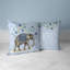 Housse et insert de coussin en polyester The Grey Guardian Feliza-785393911