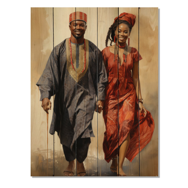 Tribu africaine Keivon, Yoruba, Nigéria I sur bois, H 40 po x l 30 po x P 0,78 po