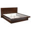 Ensemble de chambre à coucher 6 pièces avec très grand lit Syler Eastern Cappuccino-99302552-99302548