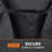 Modern Leisure Black Diamond 48 in. Grill Cover, Waterproof, 48"L x 23"W x 44"H, Black-69510018