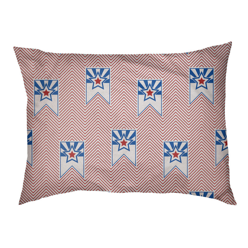 Coussin de conception d’intérieur à motif d’indépendance de jour de l’indépendance, Large L 40 po x l 50 po