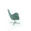 Akbota Upholstered Swivel Armchair-1447955628
