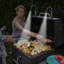 Lumière de barbecue magnétique rechargeable avec lumière latérale (2 paquets)