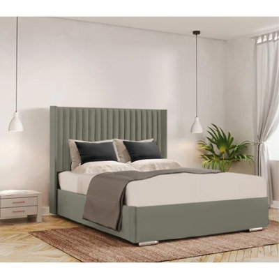 Chanteria Upholstered Velvet Bed Frame