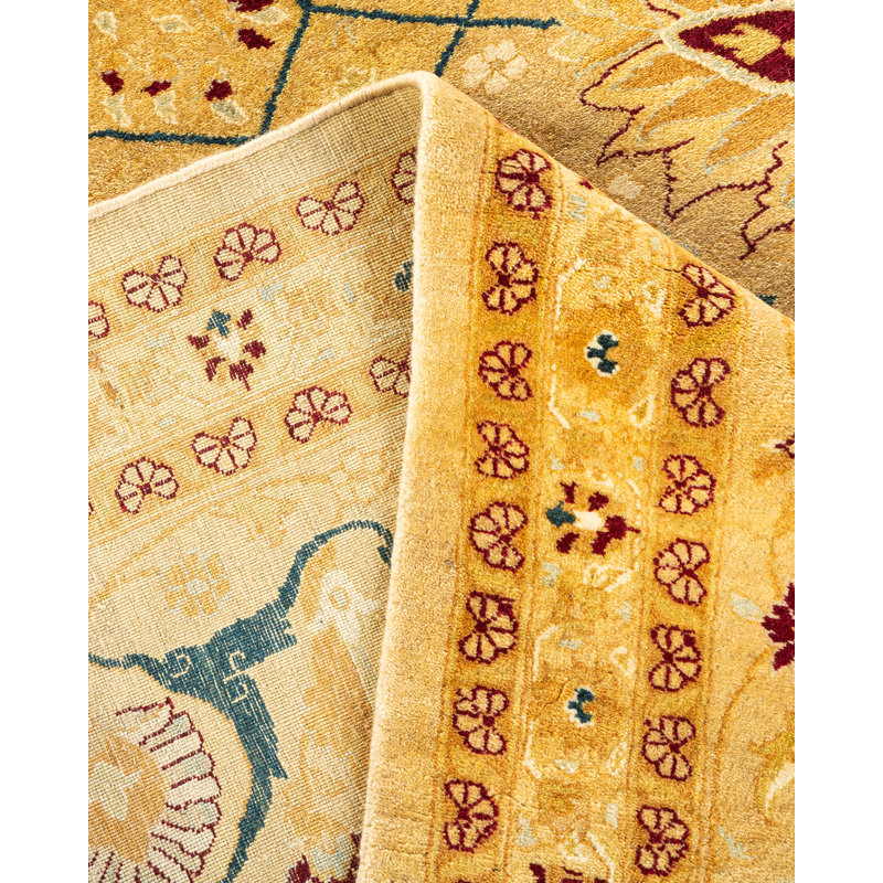 Classic One-of-a-Kind 9' 1" X 11' 9" Hand Knotted Area Rug
