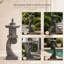 Statue de jardin 40 "H MGO