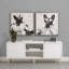 Fashion French Bulldog Gentlemen - 2 Piece Painting on Canvas